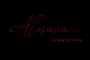 Alesana: The Modern Signature Script for Design and Expression