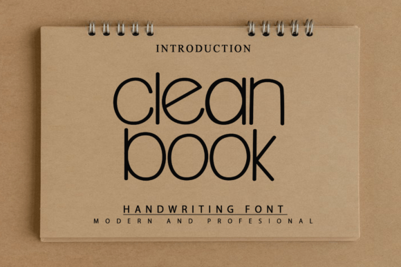 Clean Book: A Versatile Script Font for Creative Design