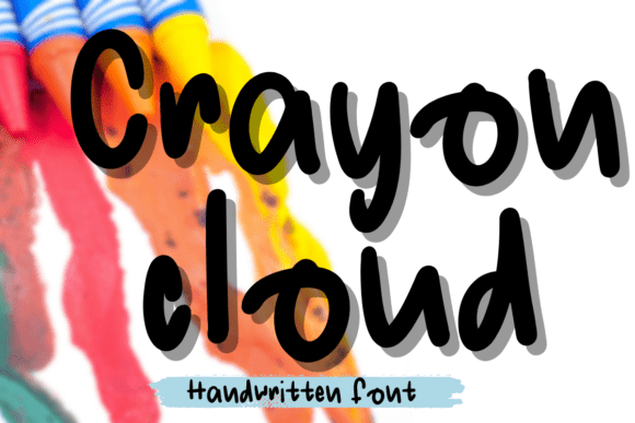 Crayon Cloud: A Playful Handwritten Font for Creative Projects