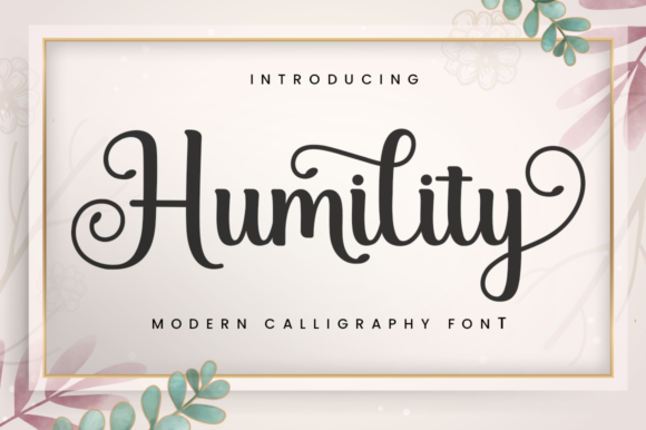 Humility: A Handwritten Font with Heart