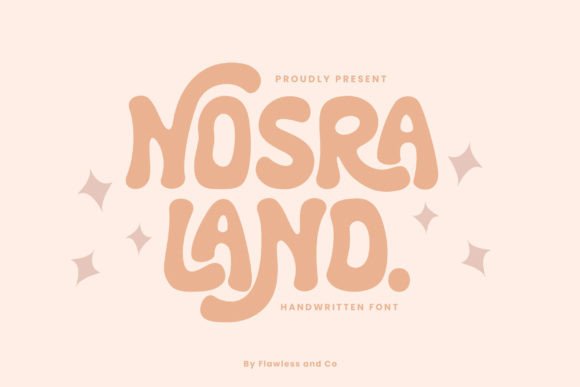 Introducing Nosra Land a Handwritten Brand Font