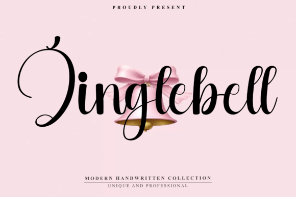 Jinglebell: A Handwritten Font with a Distinctive Rhythm