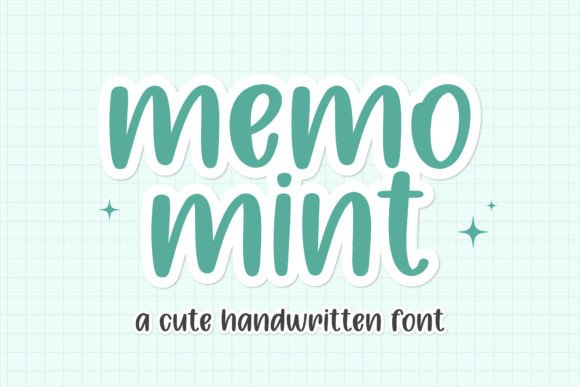 Memo Mint Font