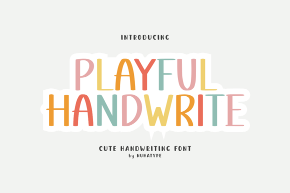Playful Handwrite: A Font for Warm, Creative Expression