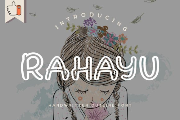 Rahayu: A Premium Handwritten Outline Font for Creative and Professional Use