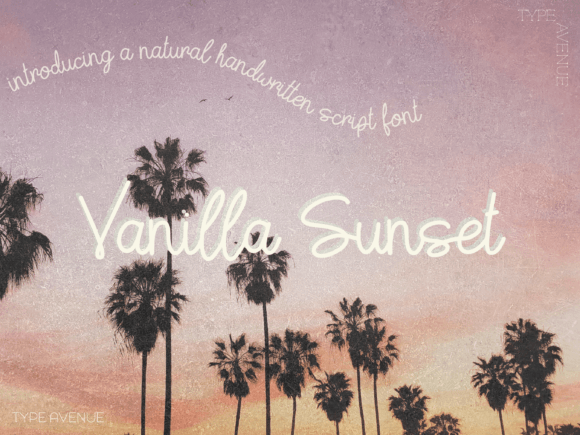 Vanilla Sunset Font: A Guide to Its Style and Use