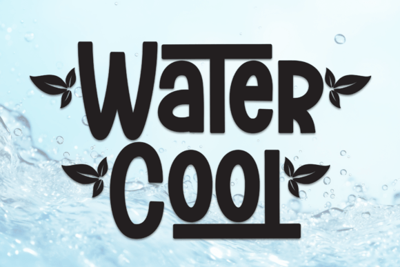 Water Cool Font: A Handwritten Delight for Warm and Playful Designs
